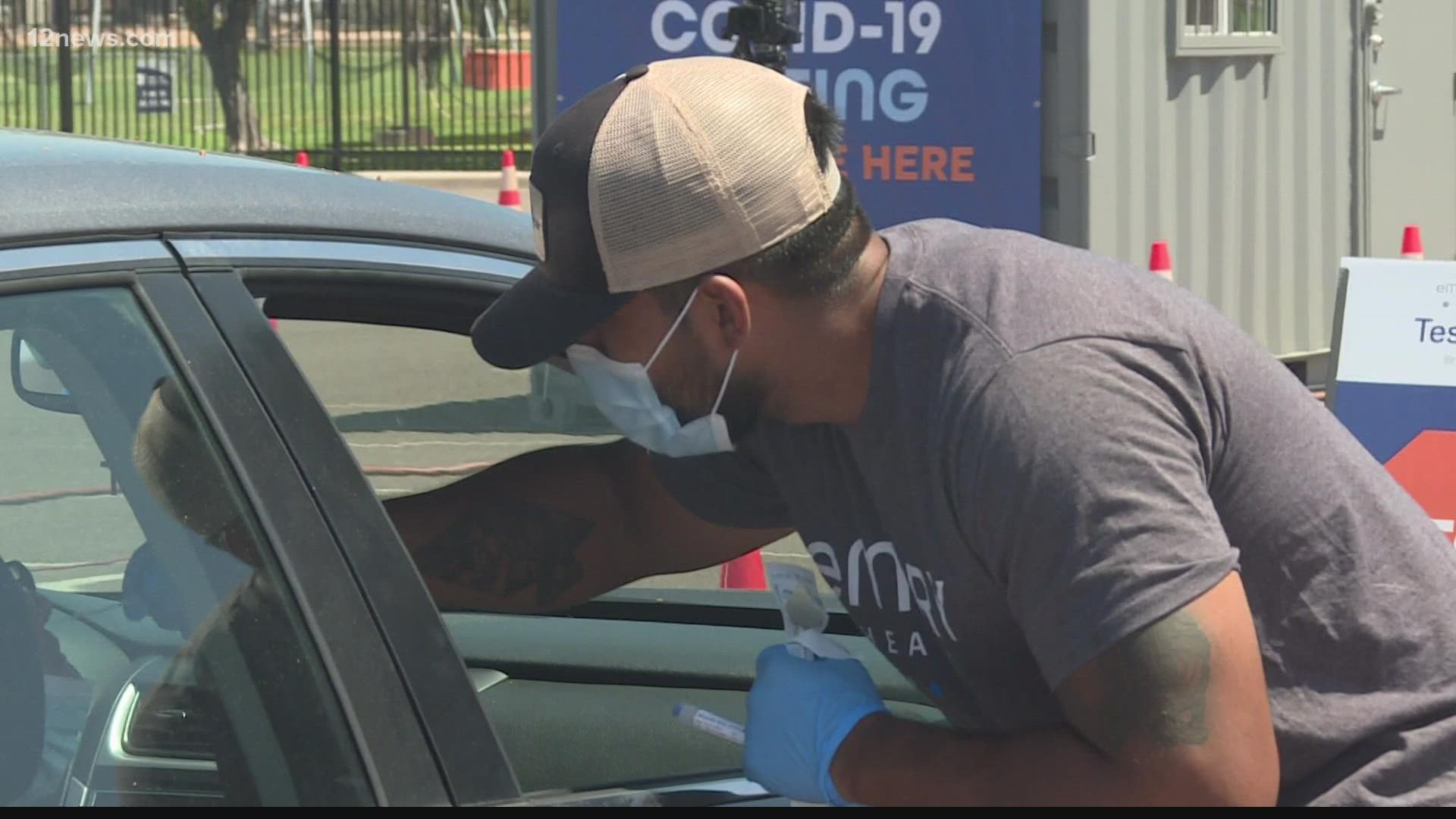 The Delta variant of COVID is making its way through the Valley community and that's causing a major increase in testing. One site in Mesa has seen a 1000% increase.