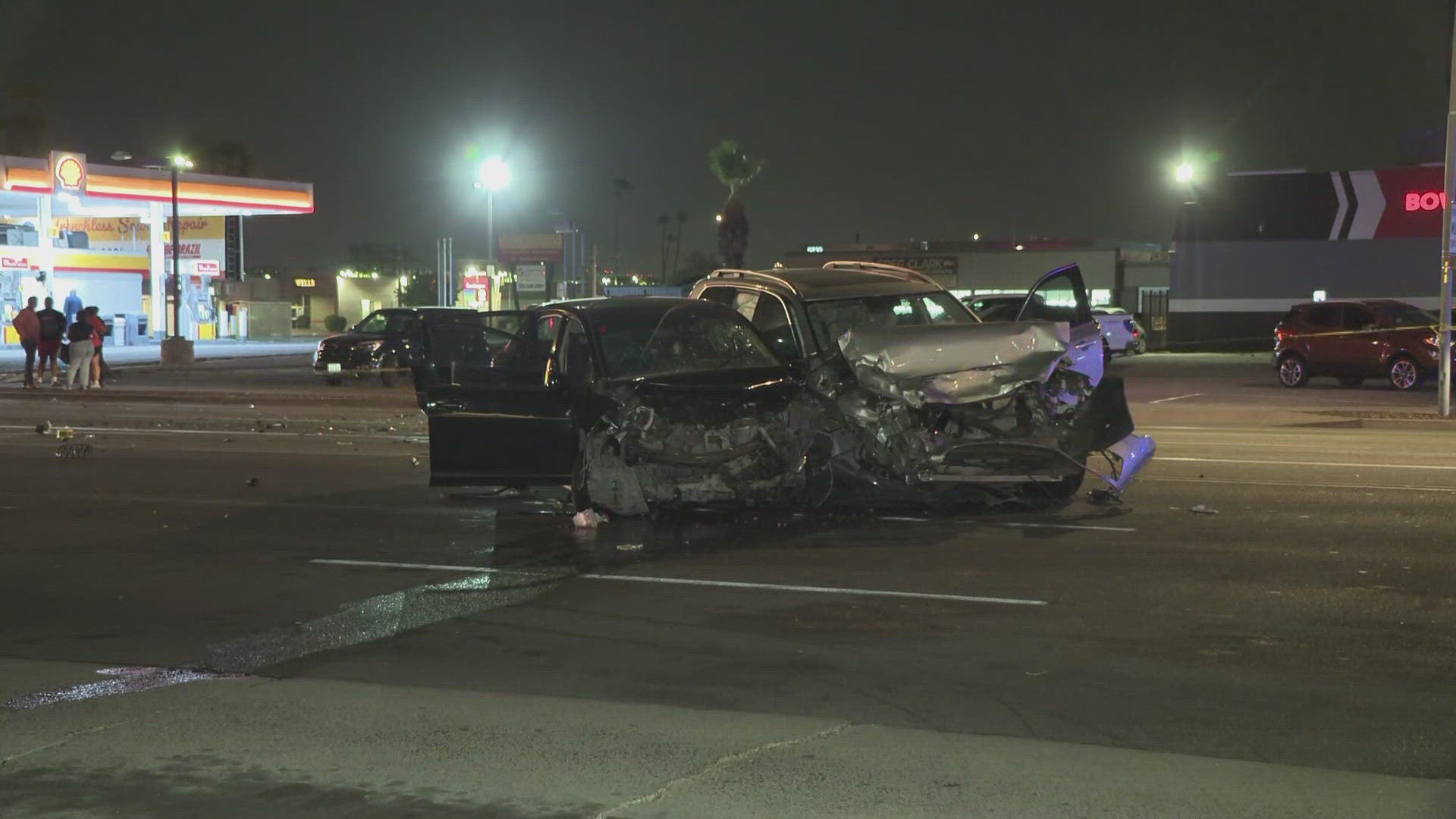 1 person has life-threatening injuries and 2 others were hurt in a crash at 19th Avenue and Bethany Home road in Phoenix on Saturday. Here are the latest details.