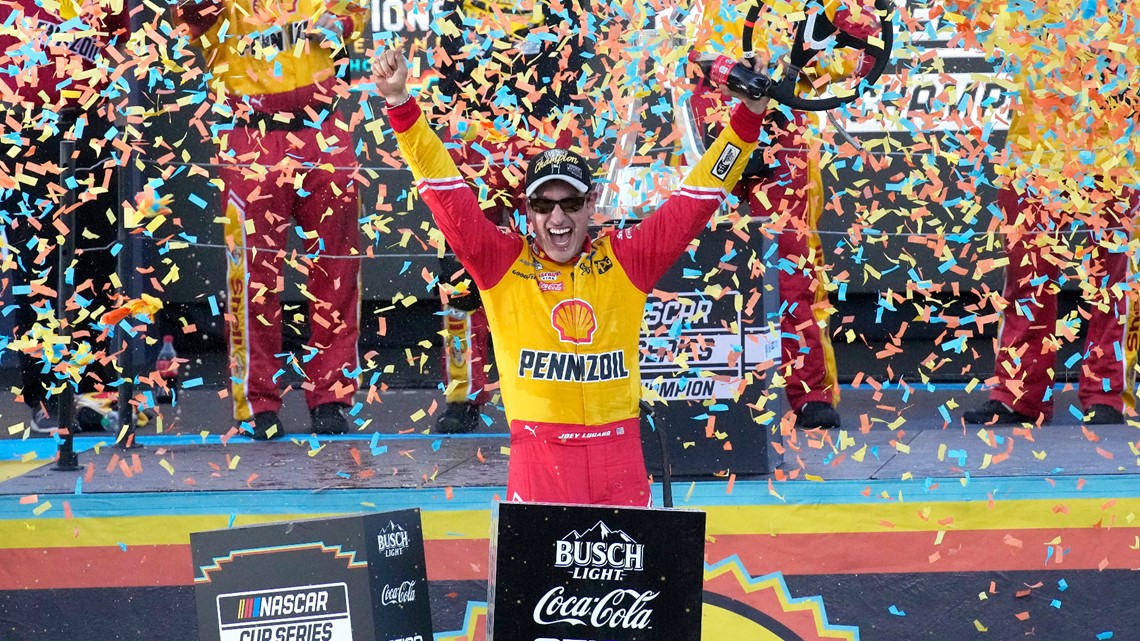 Joey Logano Wins 2nd NASCAR Championshop | 12news.com