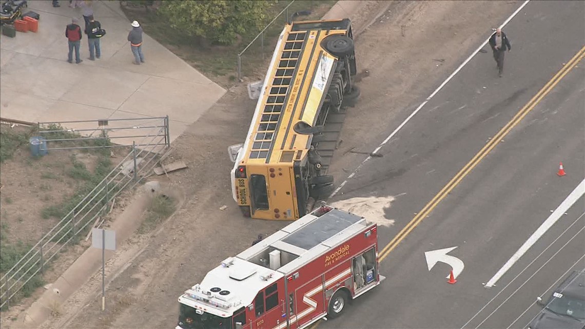 3 Injured In Crash Near Avondale Involving School Bus | 12news.com