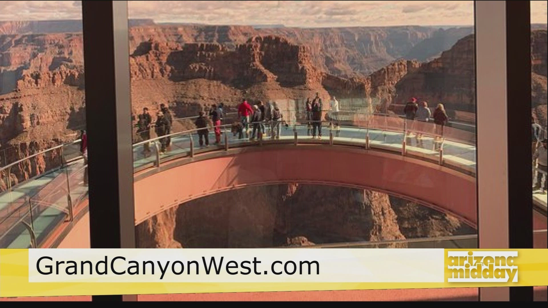 Ruby Steele with Grand Canyon West shows us how everyone can explore the Grand Canyon from the Skywalk to Helicopter- there's even rafting trips!
