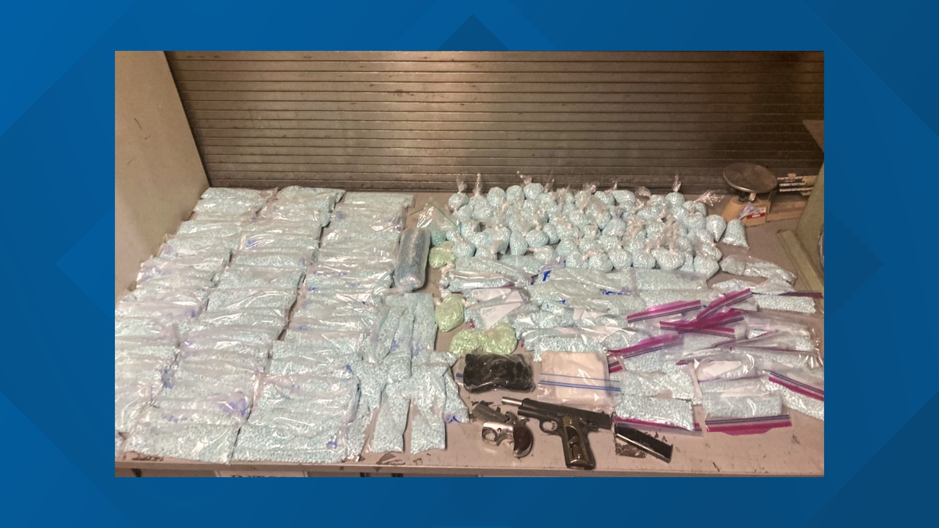 Over 54 pounds of fentanyl pills seized by police in Phoenix | 12news.com