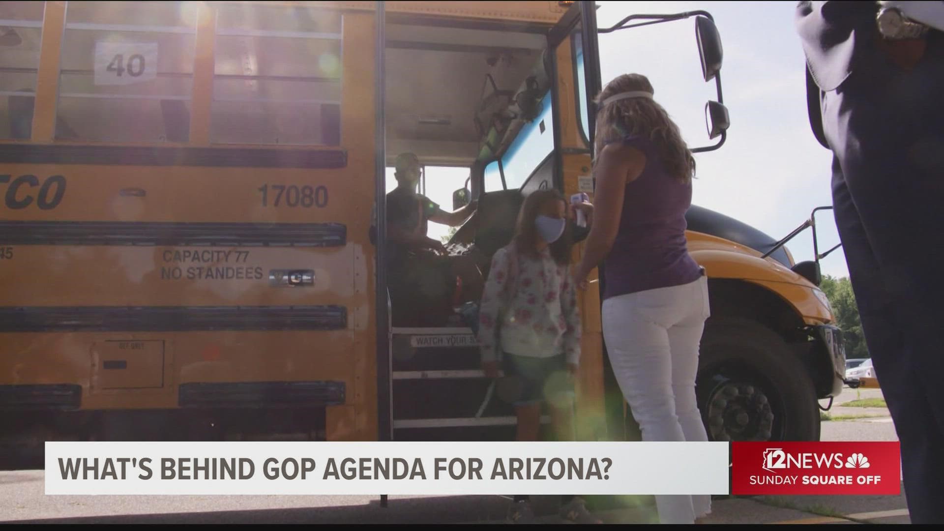 Republicans in Arizona's Legislature are supporting bills that would ban certain schoolbooks.