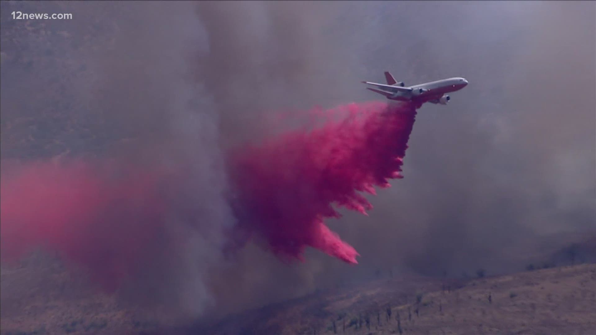 Crews are battling a growing brush fire off of Beeline Highway and Highway 87, north of Fort McDowell Casino. Structures are at risk and there are some evacuations.