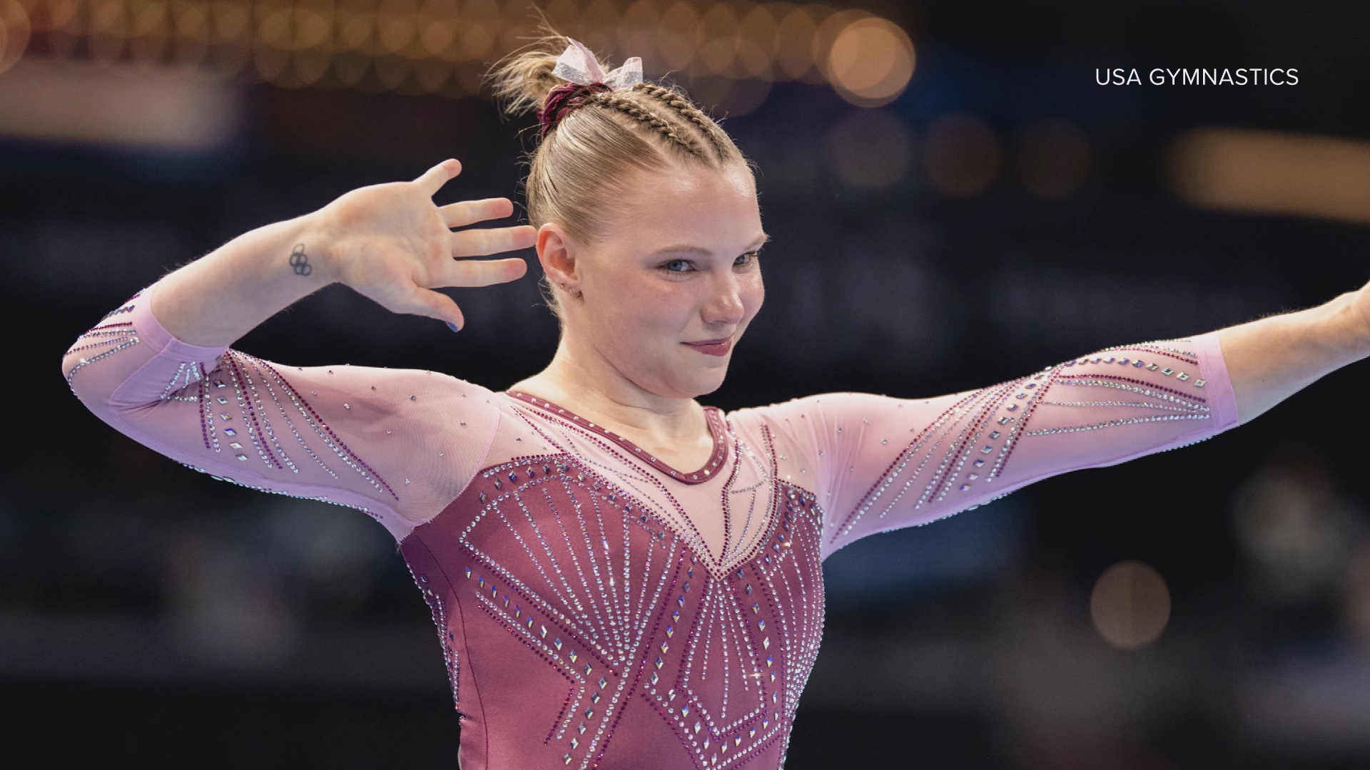 Top US gymnasts wrap up historic first championships in Phoenix