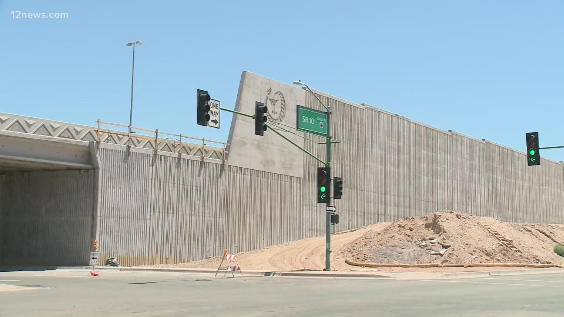 ADOT will hold a virtual meeting to discuss sound wall installations off Loop 101 and 16th Street. One resident says ADOT misplaced the construction of the walls.