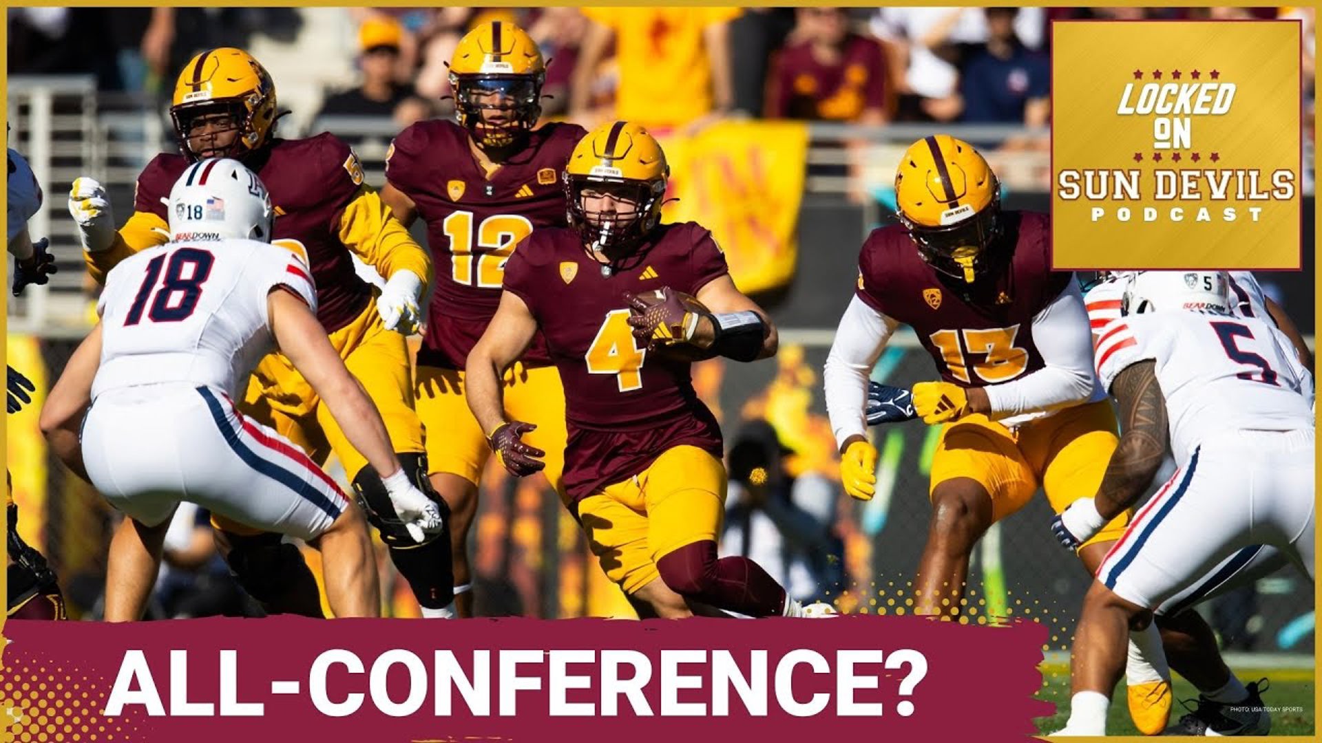 Host Richie Bradshaw makes some way too early bold predictions for Arizona State Sun Devils football beginning with the offensive side of the ball.