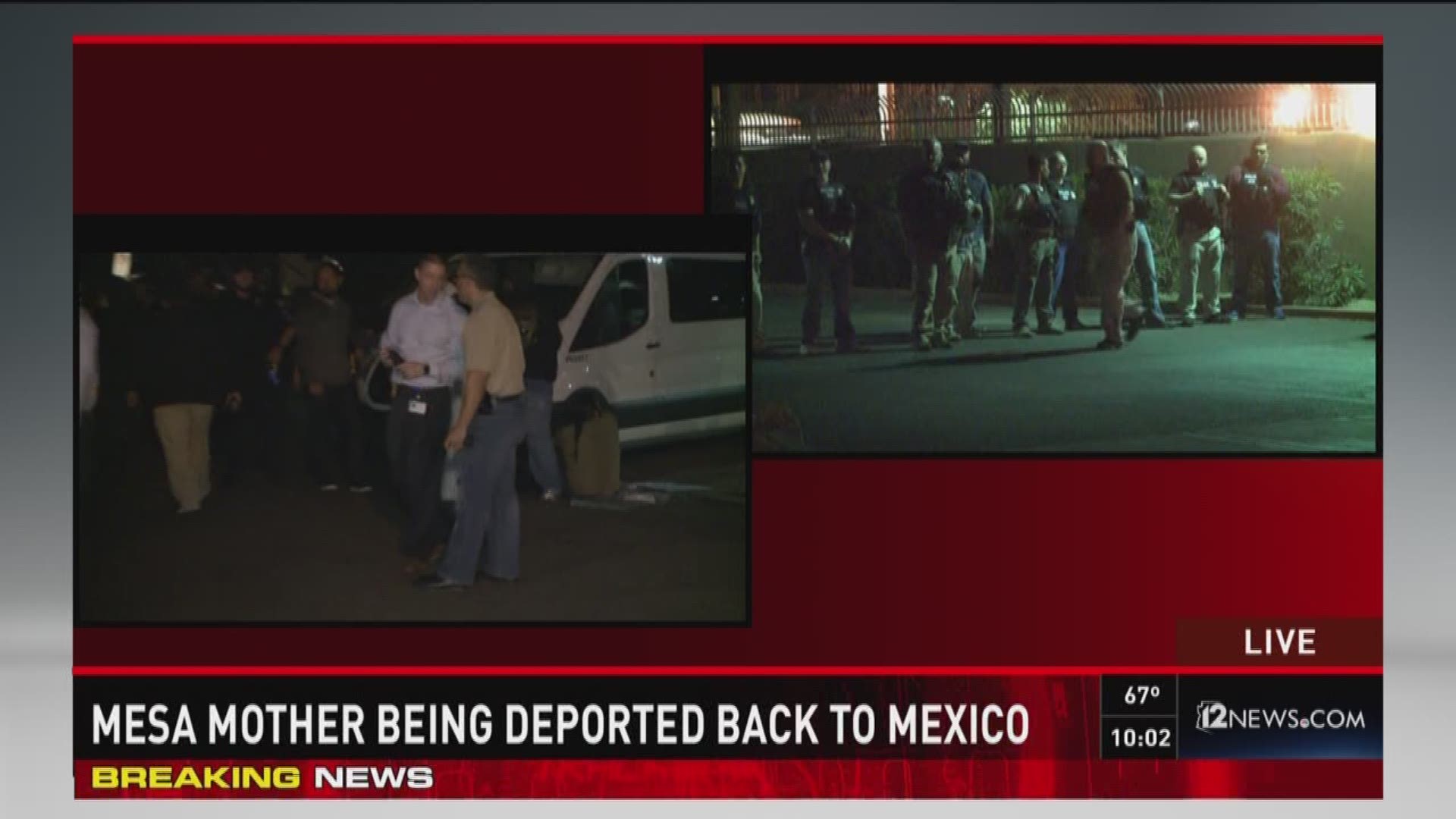 Mesa mother being deported back to Mexico.