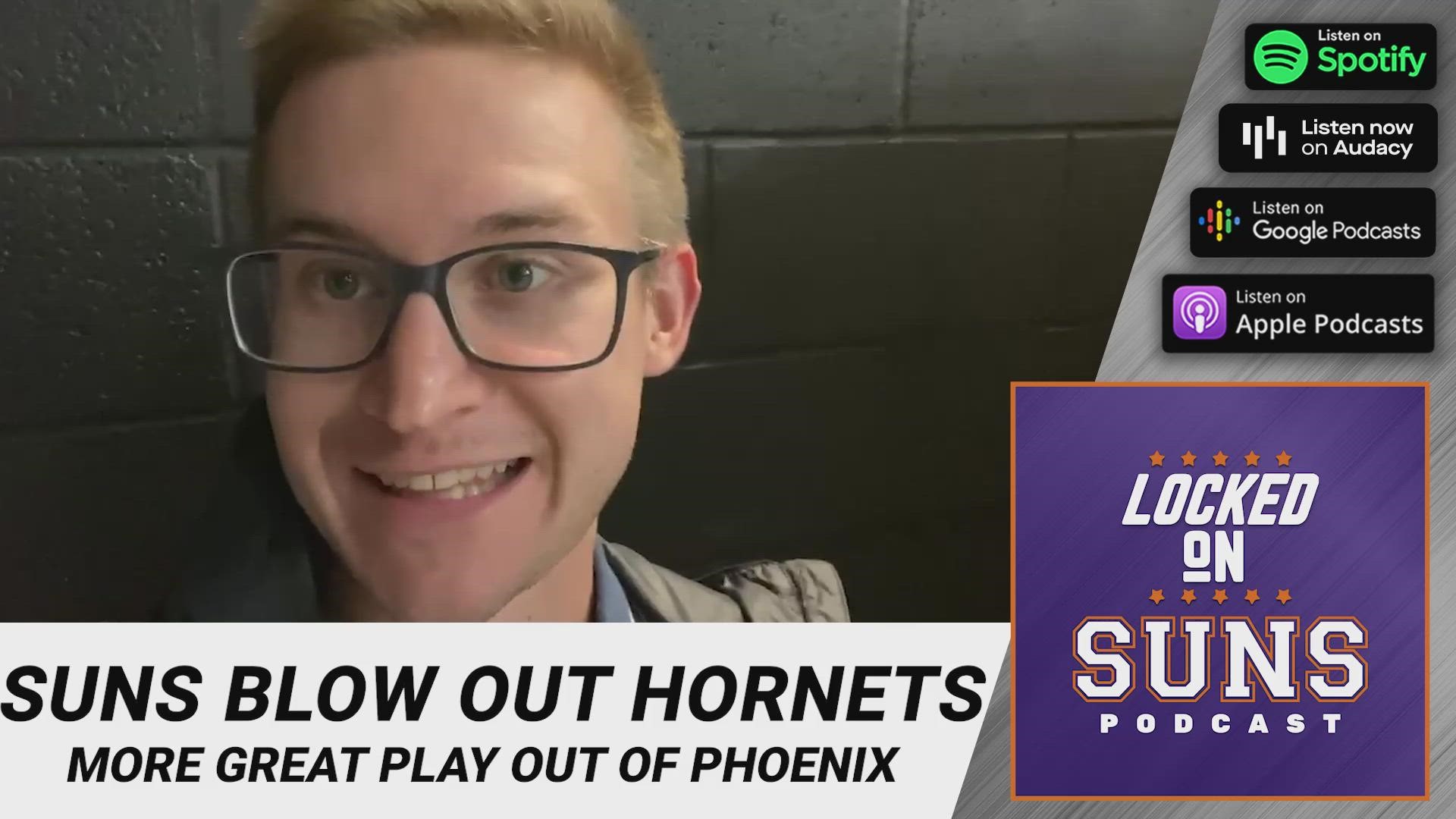 The Phoenix Suns gave a dominating performance at home against the Charlotte Hornets on Sunday. Here's a recap.
