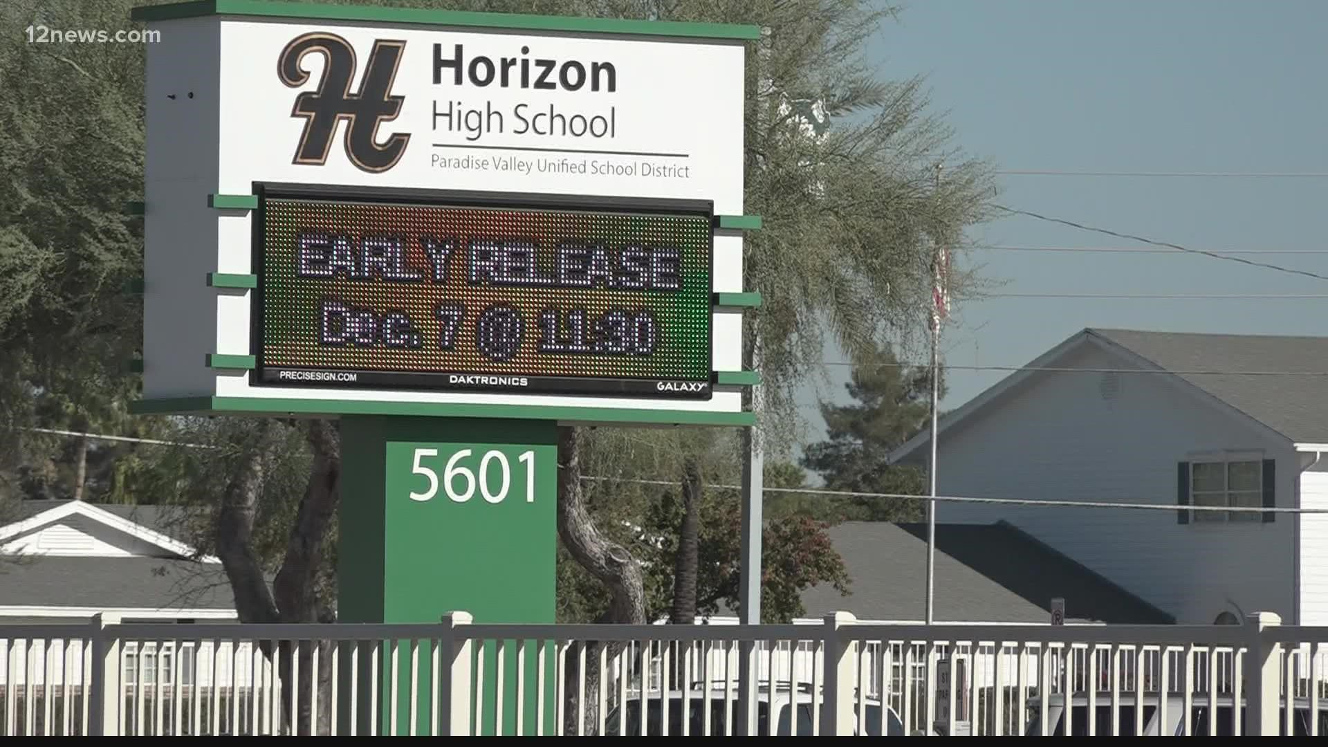 Parents at Scottsdale's Horizon High School received a letter altering them of the sudden resignation of a math teacher, Richard Cross.