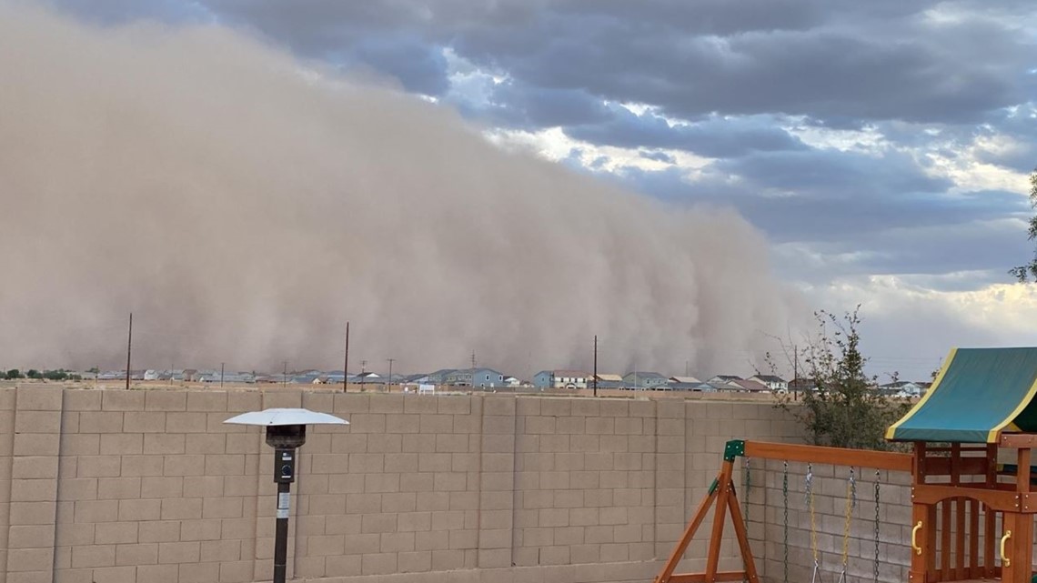 Live: Dust Storms Moving Across The Valley | 12newscom