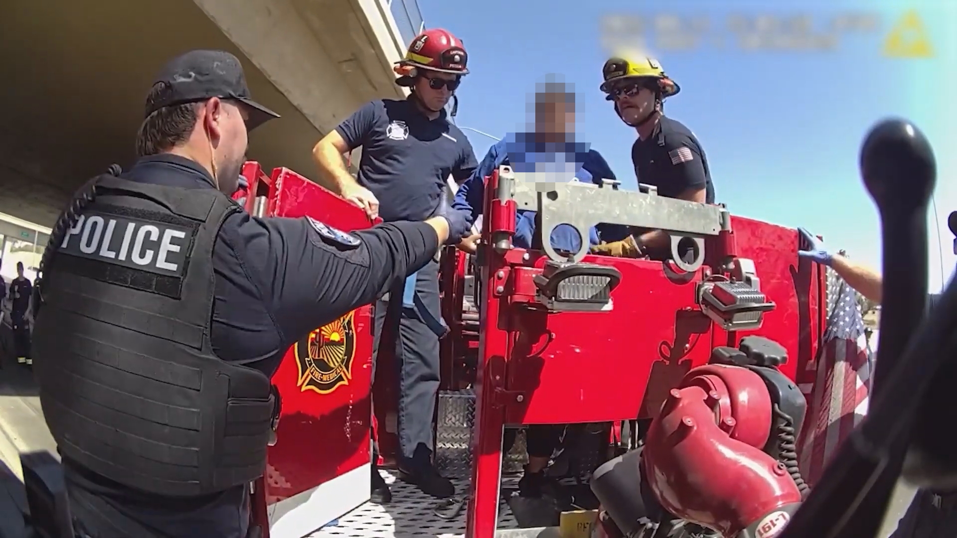 Peoria police released footage of crews assisting a woman in crisis, highlighting their compassionate handling of the situation.