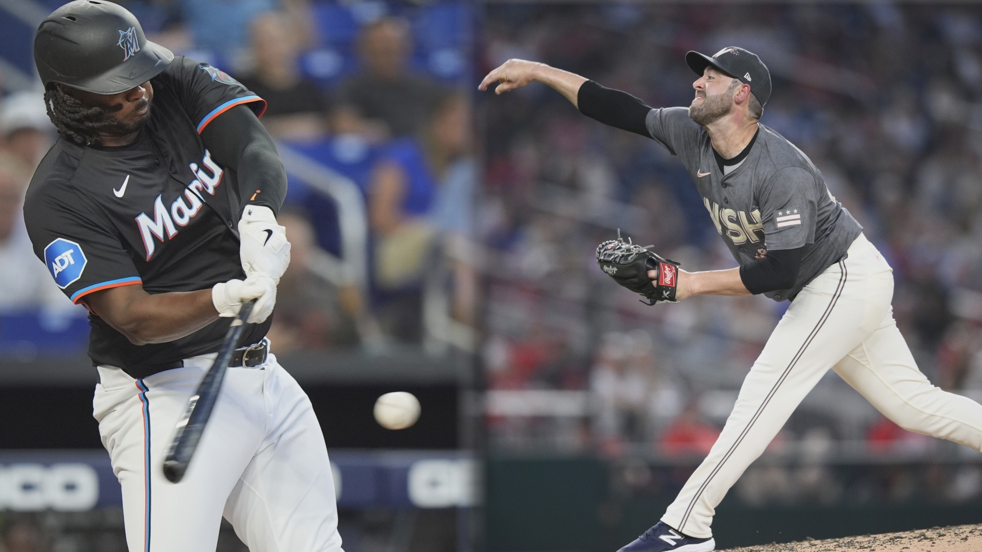 Diamondbacks general manager Mike Hazen and manager Torey Lovullo discuss the separate trades with the Marlins and Nationals.