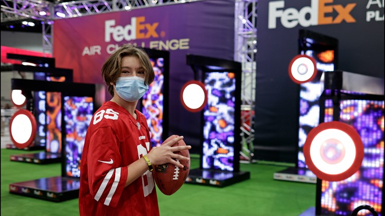 public display screens superbowl supplier