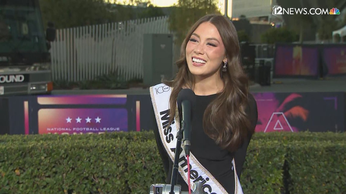 Miss America chats with 12 News ahead of NFL Honors event