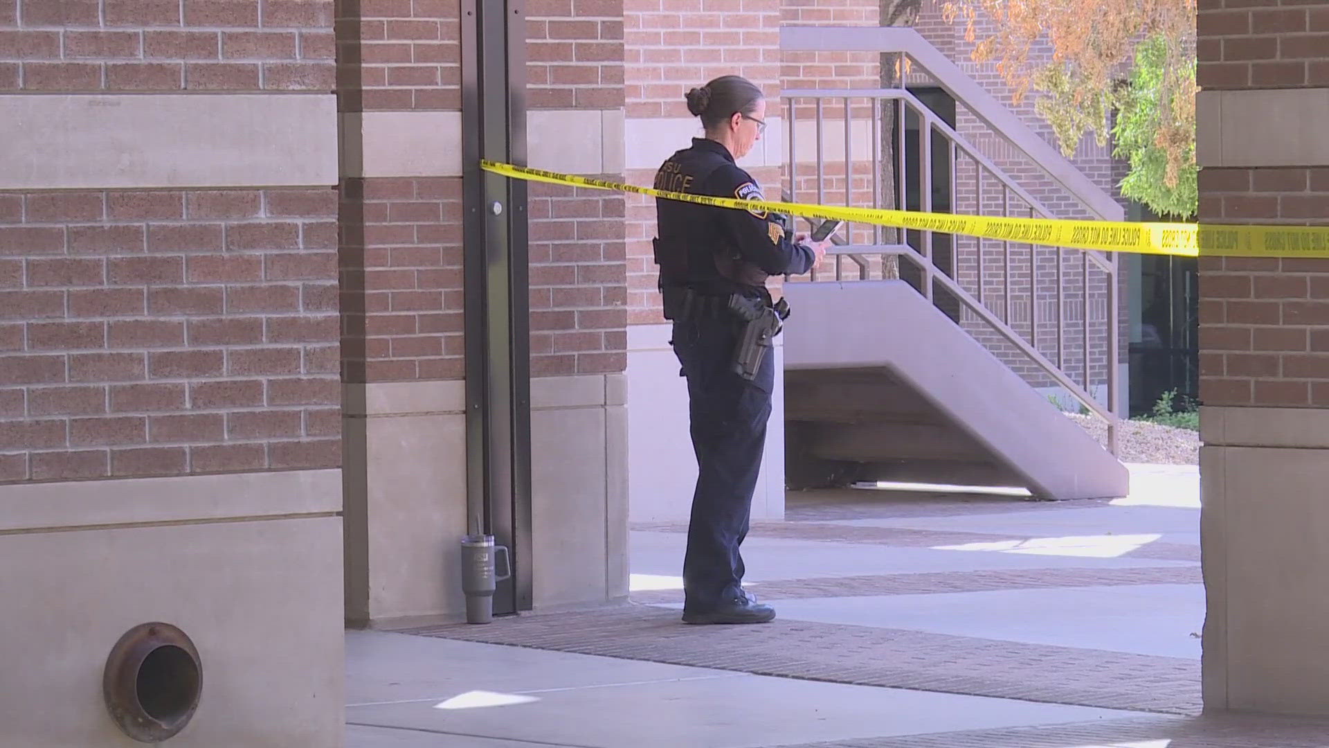 The stabbing was reported Thursday shortly before noon on the West Valley campus.