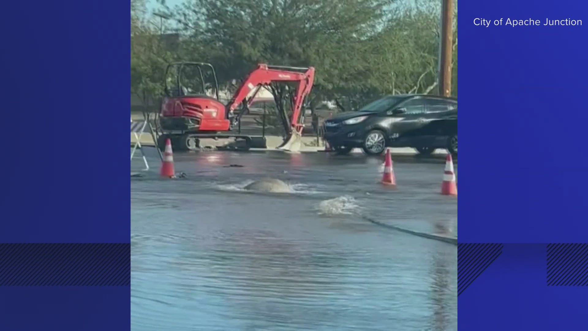 The damage comes as other East Valley residents have complained about fiber work in their areas.