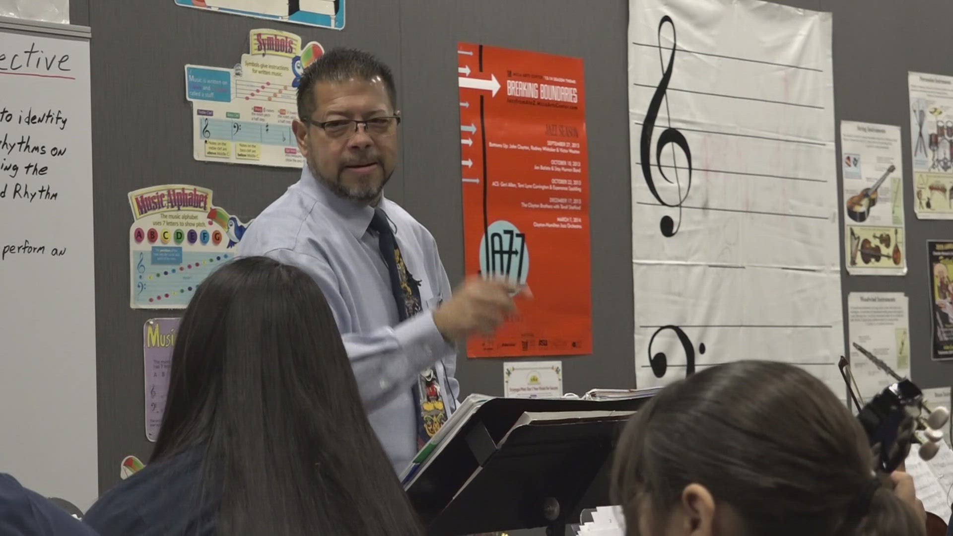 This Tolleson Elementary School District educator is the 2023 Arizona Teacher of the Year. See how he inspires his students through music.