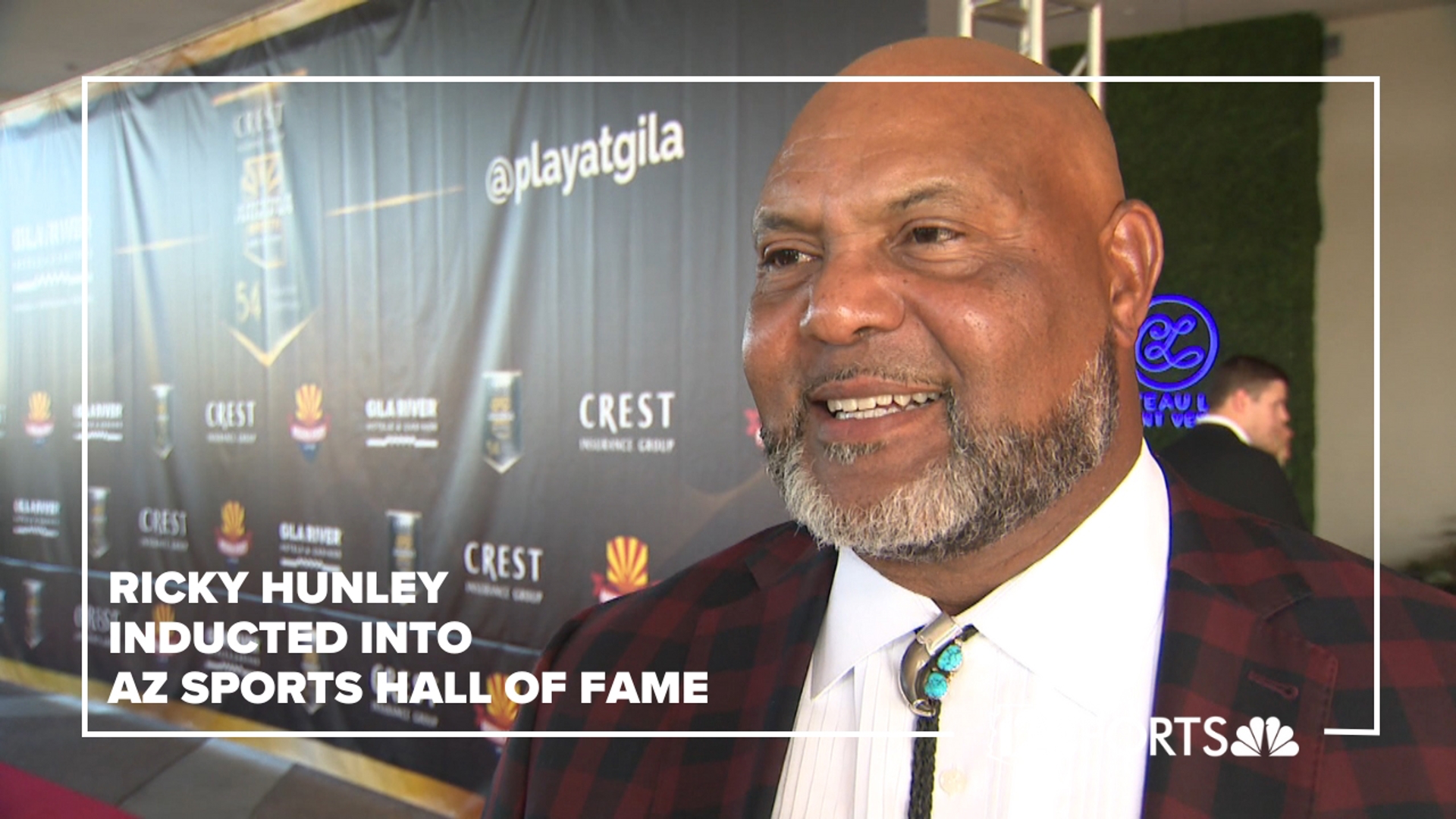 Hunley was already in the College Football Hall of Fame but now the former Arizona Wildcat is a Hall of Famer in Arizona. 12Sports' Cameron Cox spoke with him.