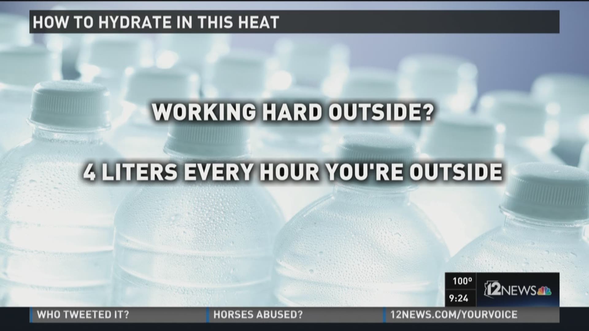A look at the criteria to issue an excessive heat warning in Arizona.