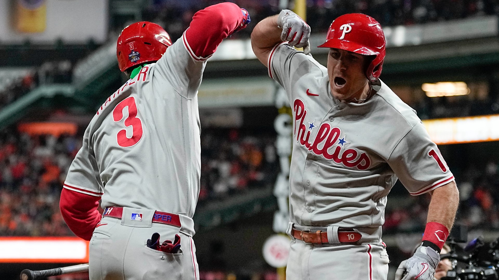 Los Houston Astros cayeron en el Juego 1 de la Serie Mundial ante los Philadelphia Phillies luego de tener ventaja de cinco carreras.