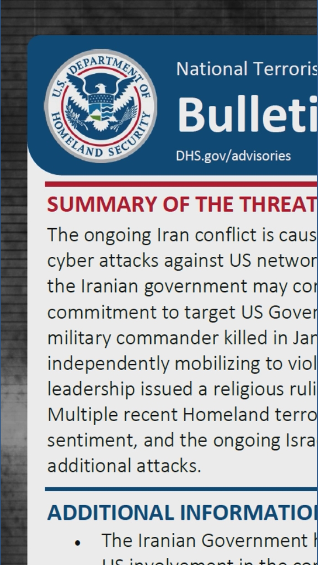 US on alert after Iran missile attack on base | 12news.com