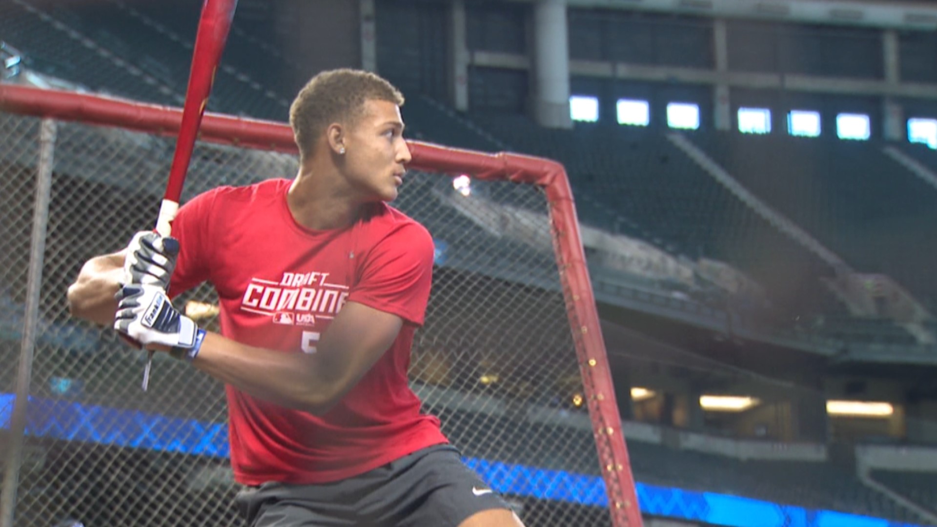 Top prospects showcased their skills in front of MLB scouts this week at Chase Field.
