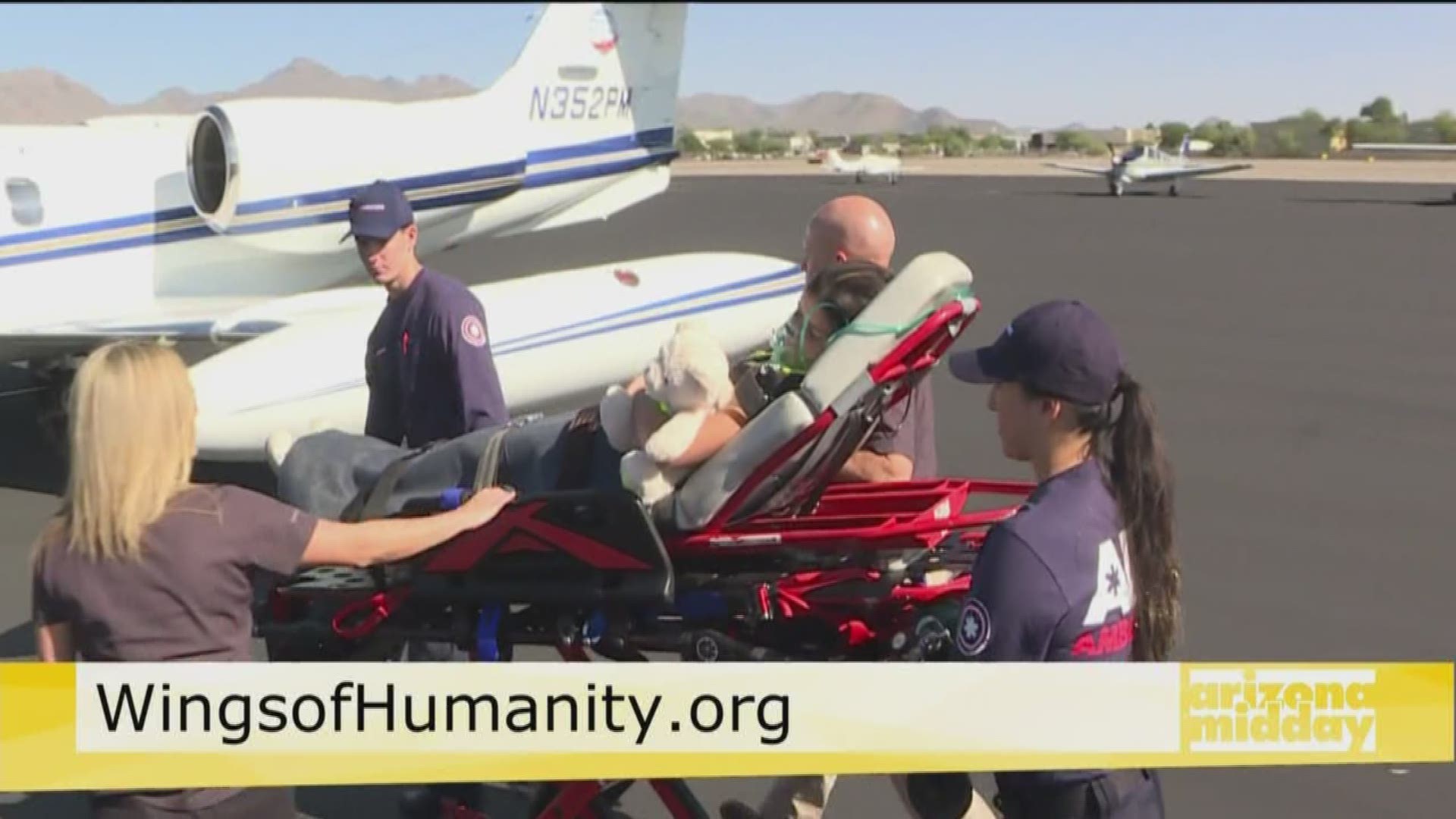 Stan Strom, CEO of Wings of Humanity, tells us how this organization is helping children with medical problems by offering flights to get them to the care they need.