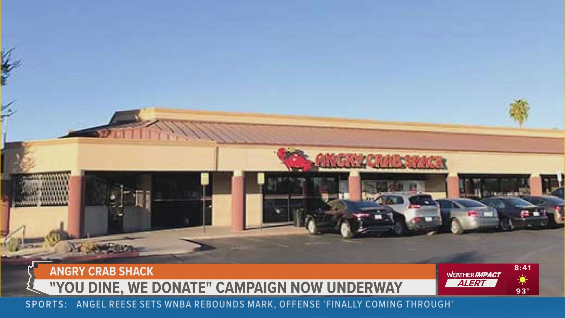The 'You dine, we donate' campaign is now underway at Angry Crab Shack. Here are the details.