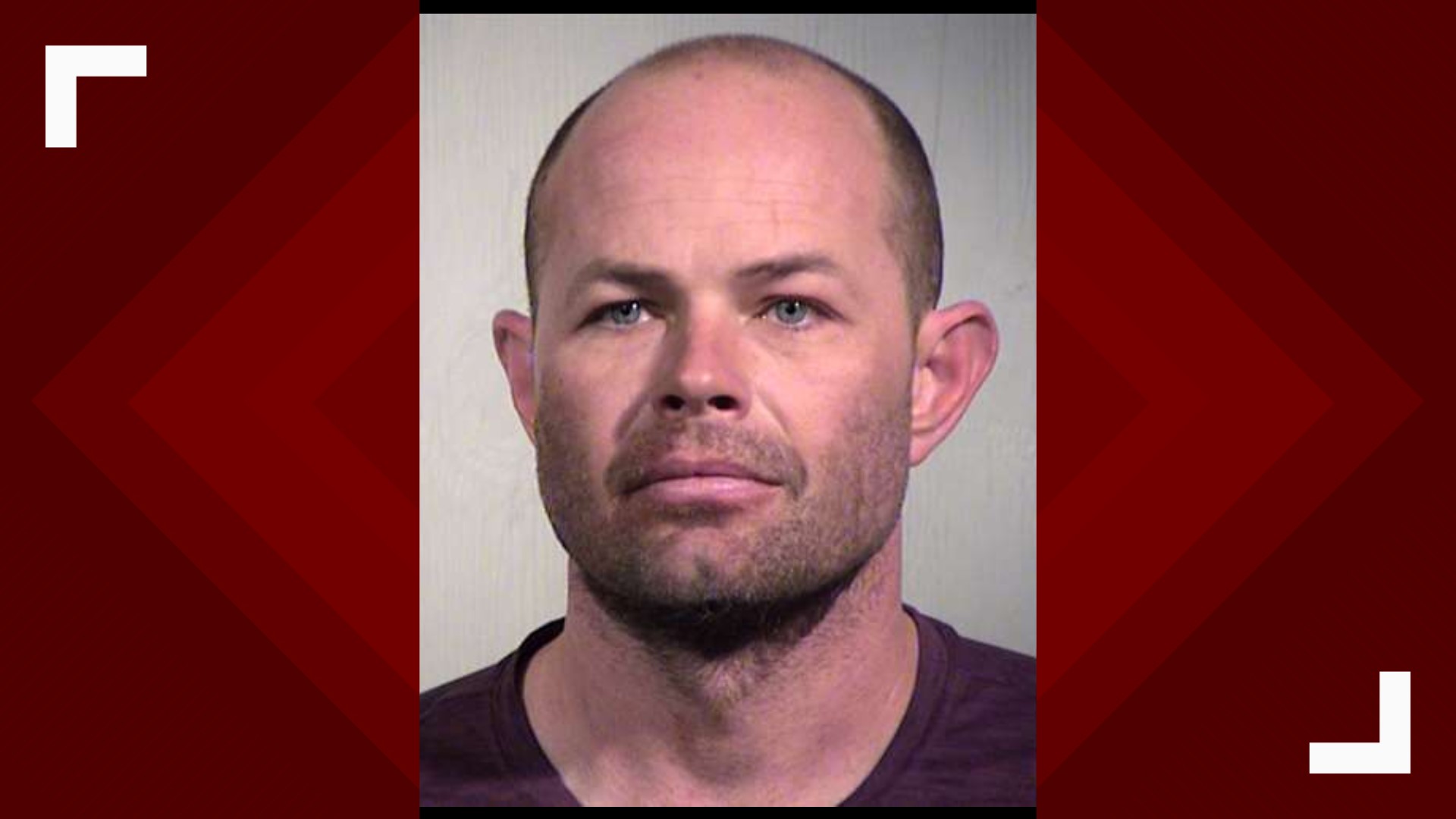 40-year-old Jerry Sanstead has made his initial court appearance. He is accused of crossing two lanes of traffic and hitting and killing Salt River Police Officer Clayton Townsend.
