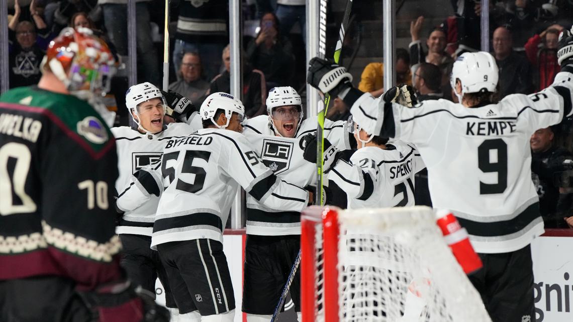 Arizona Coyotes Give Up 3-goal Lead, Lose To Kings, 5-4 | 12news.com