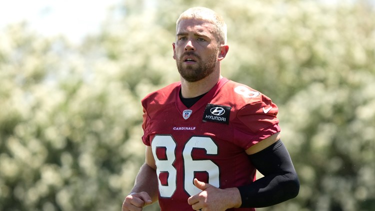 Arizona Cardinals tight end Zach Ertz happy to be home in Arizona and ready for training camp