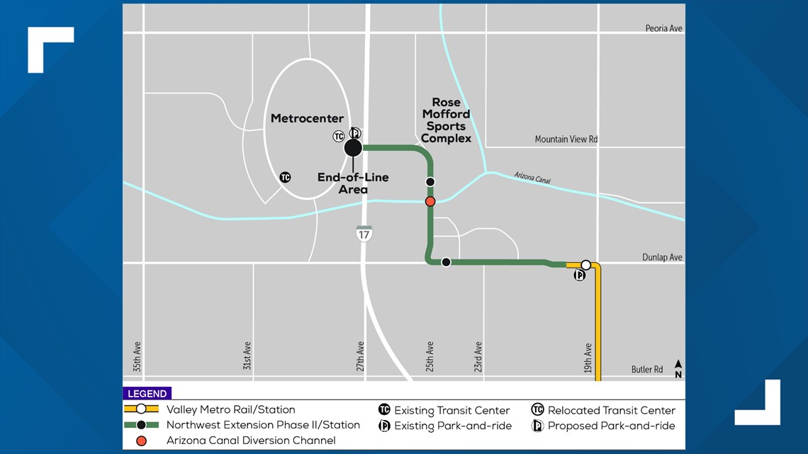 Phoenix light rail route map - lopileader