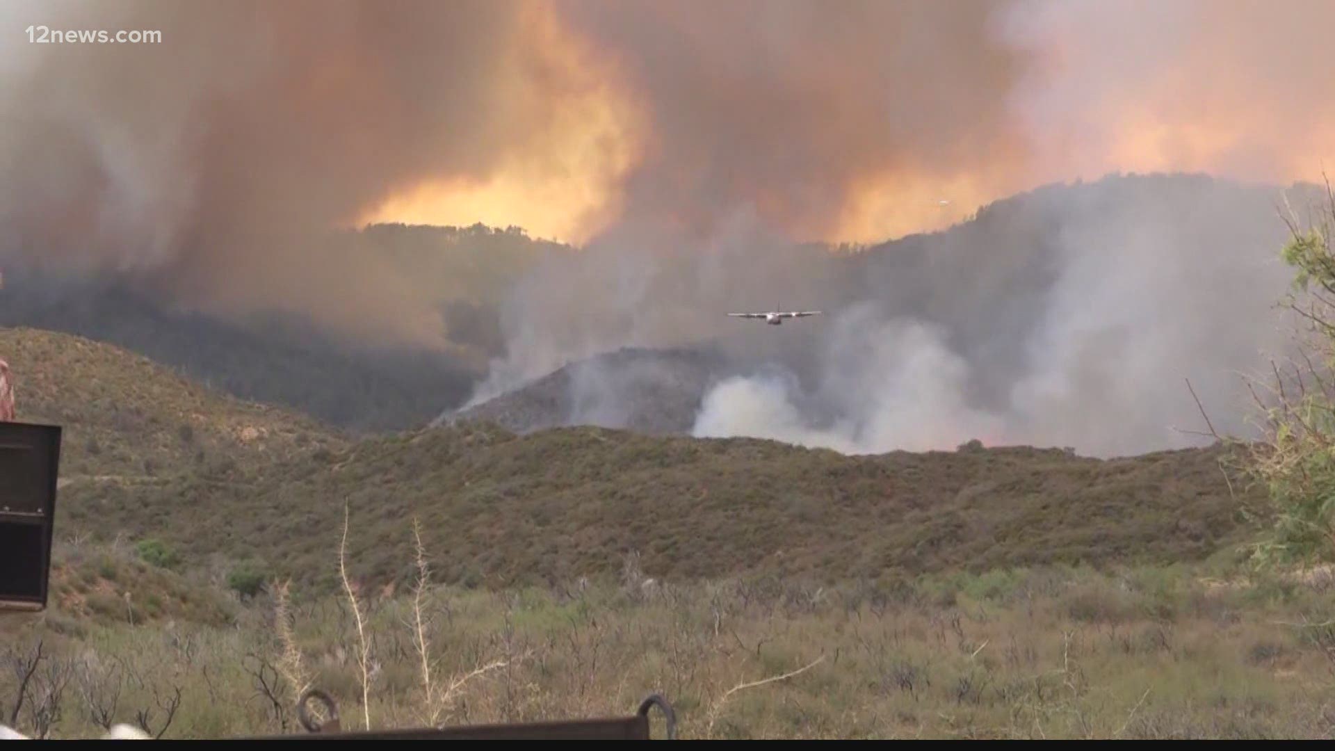 Three wildfires are burning in Arizona. Crews across the state are battling the Telegraph, Mescal and Cornville Fires and the extreme heat isn't helping.