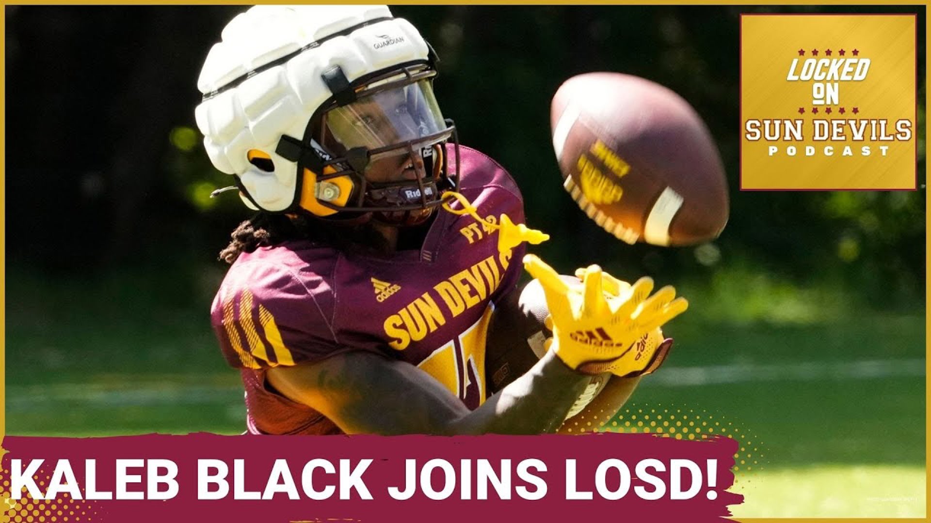 On a special edition of the Locked On Sun Devils podcast, host Richie Bradshaw is joined by Arizona State Sun Devils football wide receiver Kaleb Black.