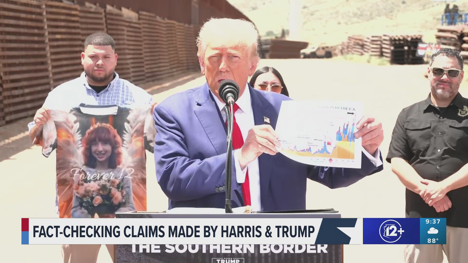 Former President Trump and Vice President Harris both gave speeches on Thursday. We are fact-checking some of their claims.