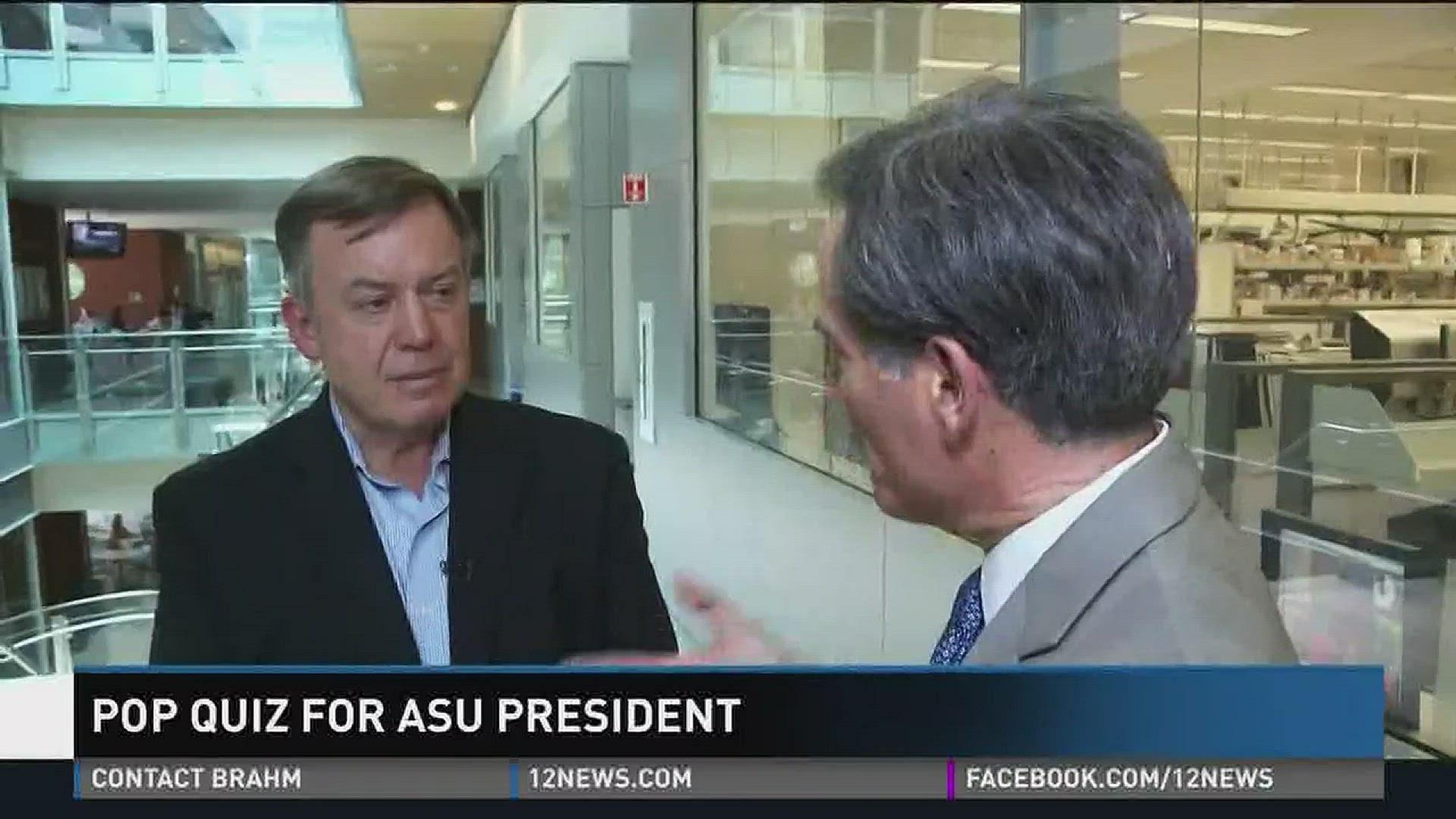 Harvard University's president is retiring. Does  Michael Crow want that job? Will ASU ever play in the Rose Bowl? And is that a Fitbit on his wrist?