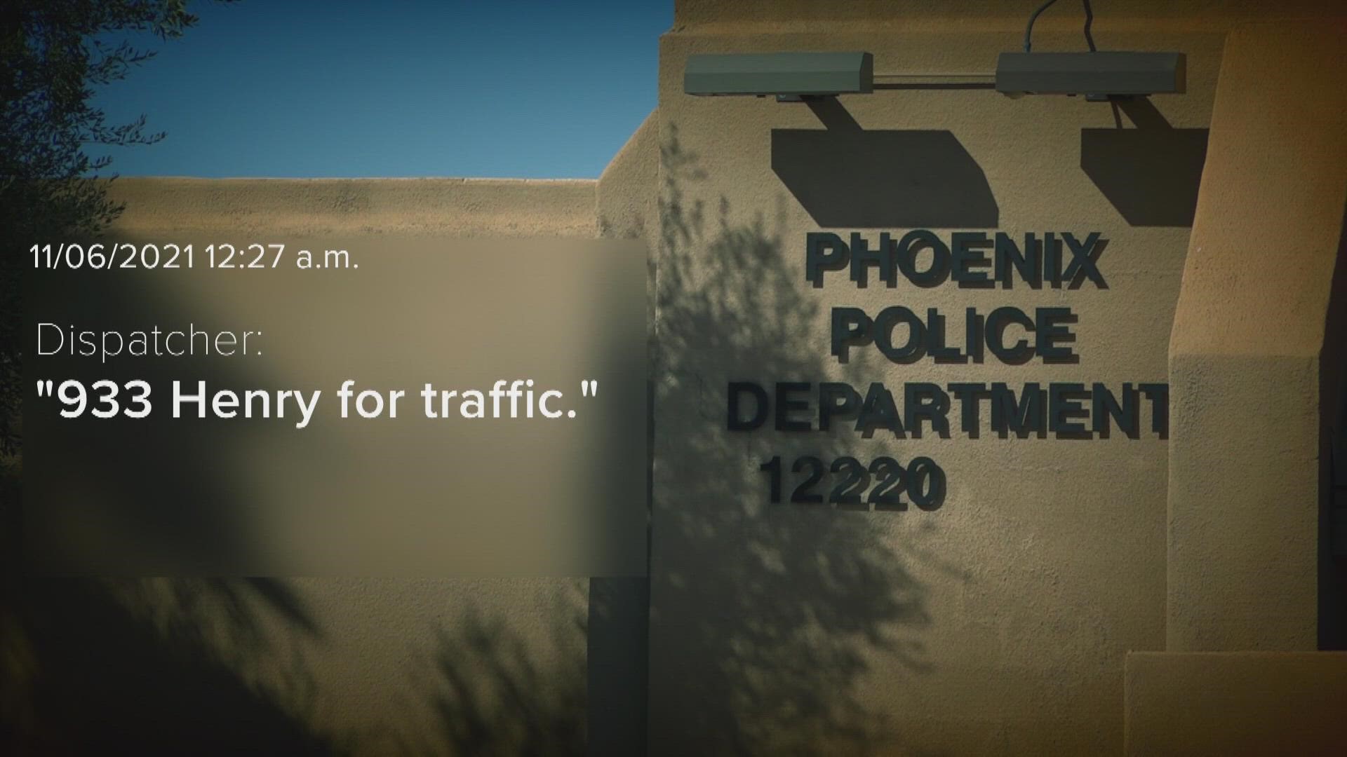 A Phoenix police officer resigned his position over radio traffic after dispatchers told him the entire shift needed to stay on the clock to answer more calls.