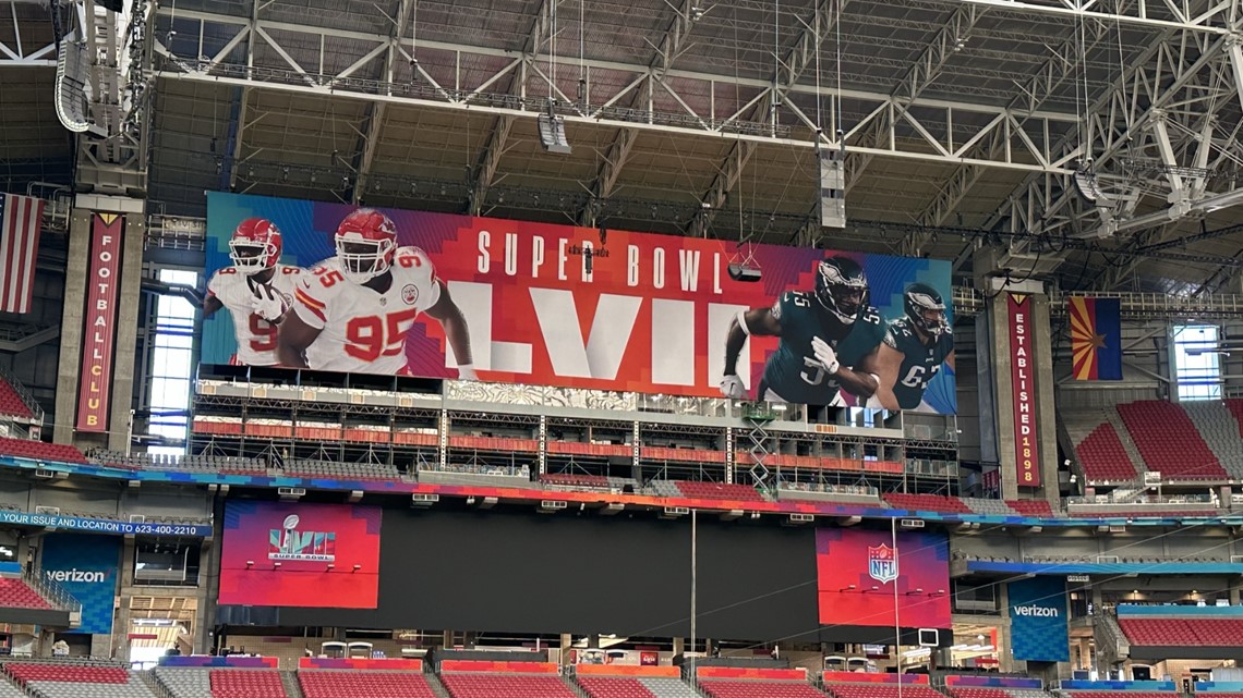 Super Bowl LVII at State Farm Stadium countdown begins