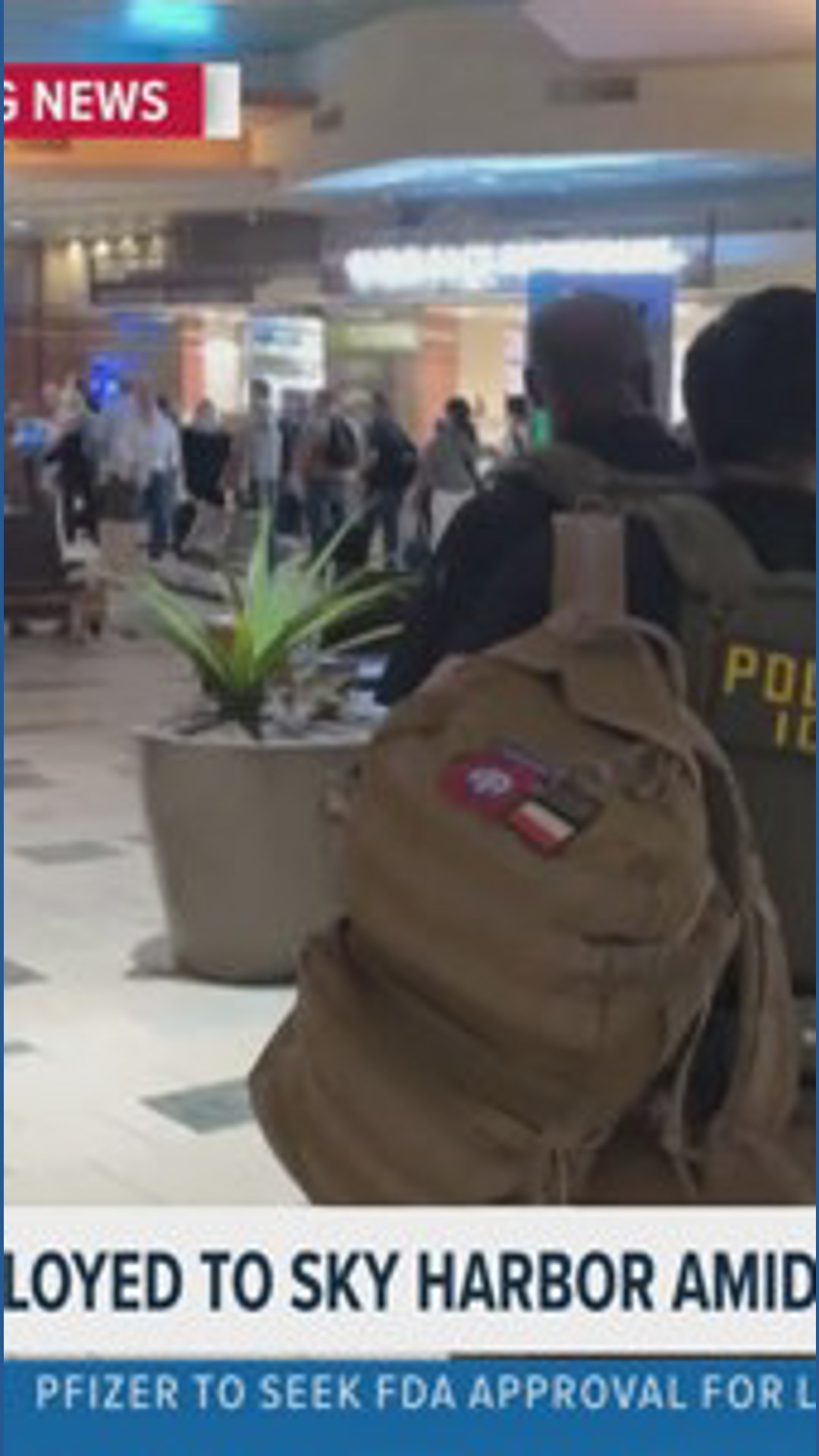 ICE deployed to Phoenix Sky Harbor during shutdown to help TSA | 12news.com