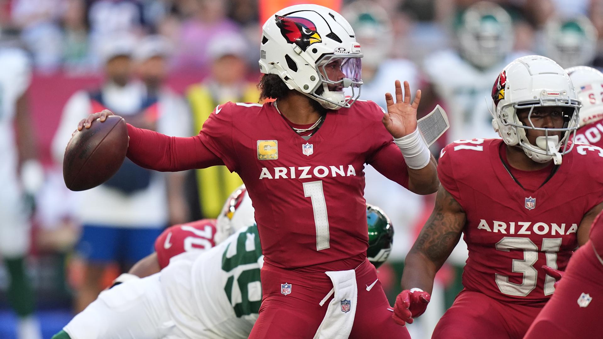 Los Cardenales de Arizona lucieron de principio a fin al vencer a los Jets de Nueva York en la Semana 10 de la temporada de la NFL 2024.