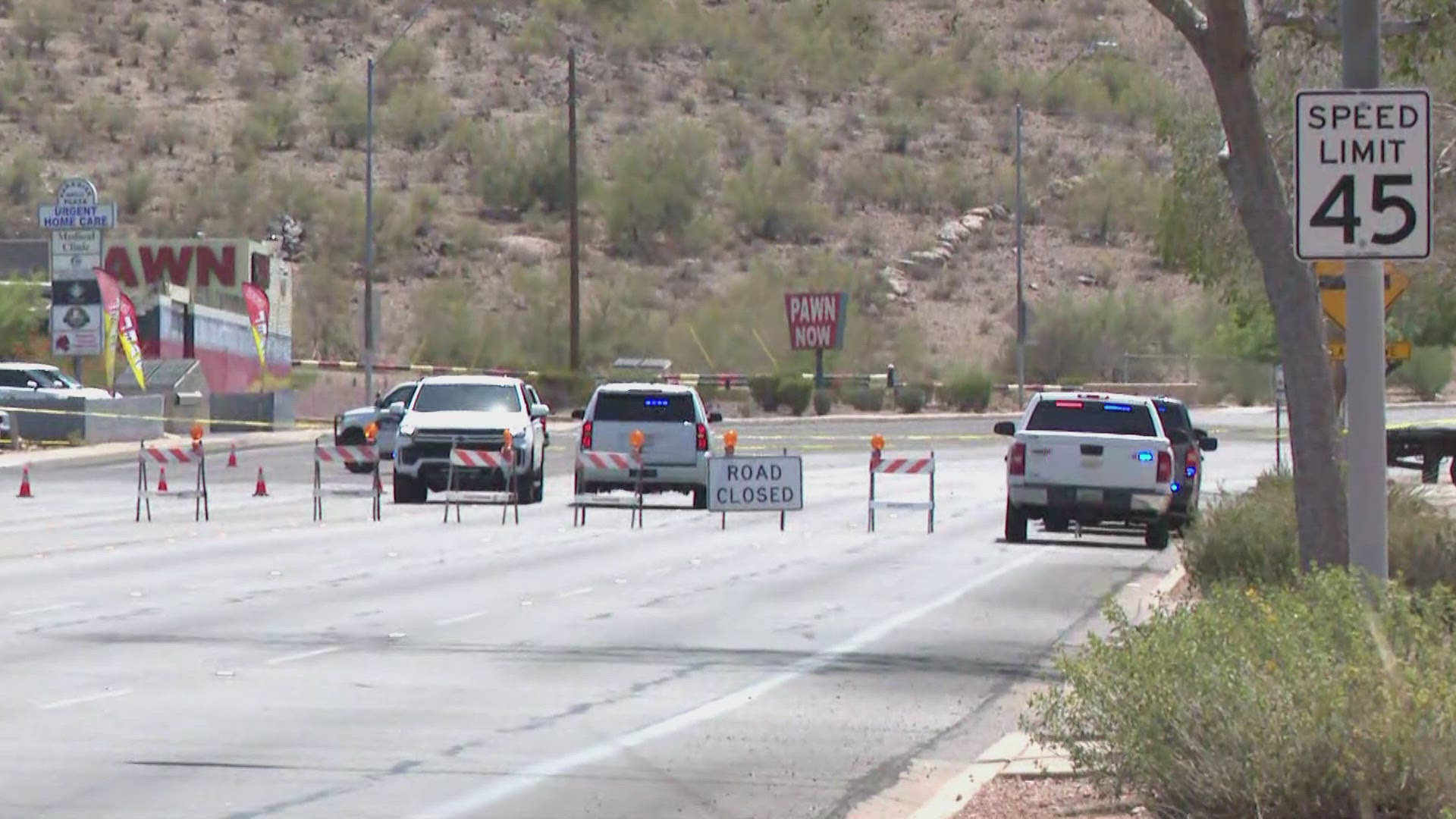 A motorcyclist was killed in a crash in North Phoenix Monday morning
