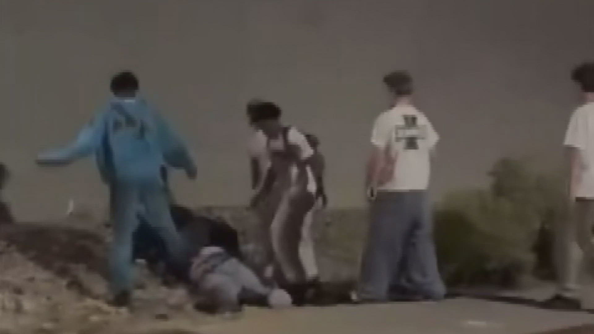 The video captured the violent attack, showing multiple assailants attacking a suspect on the ground. ASU PD said its investigation is ongoing.