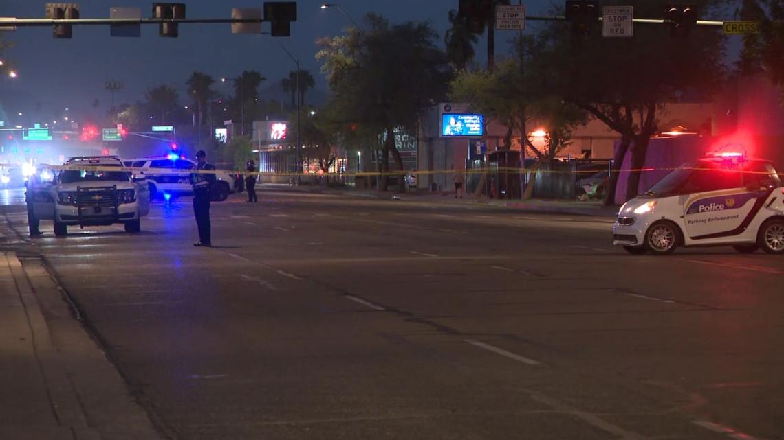 Man seriously injured after being hit by car in Phoenix | 12news.com