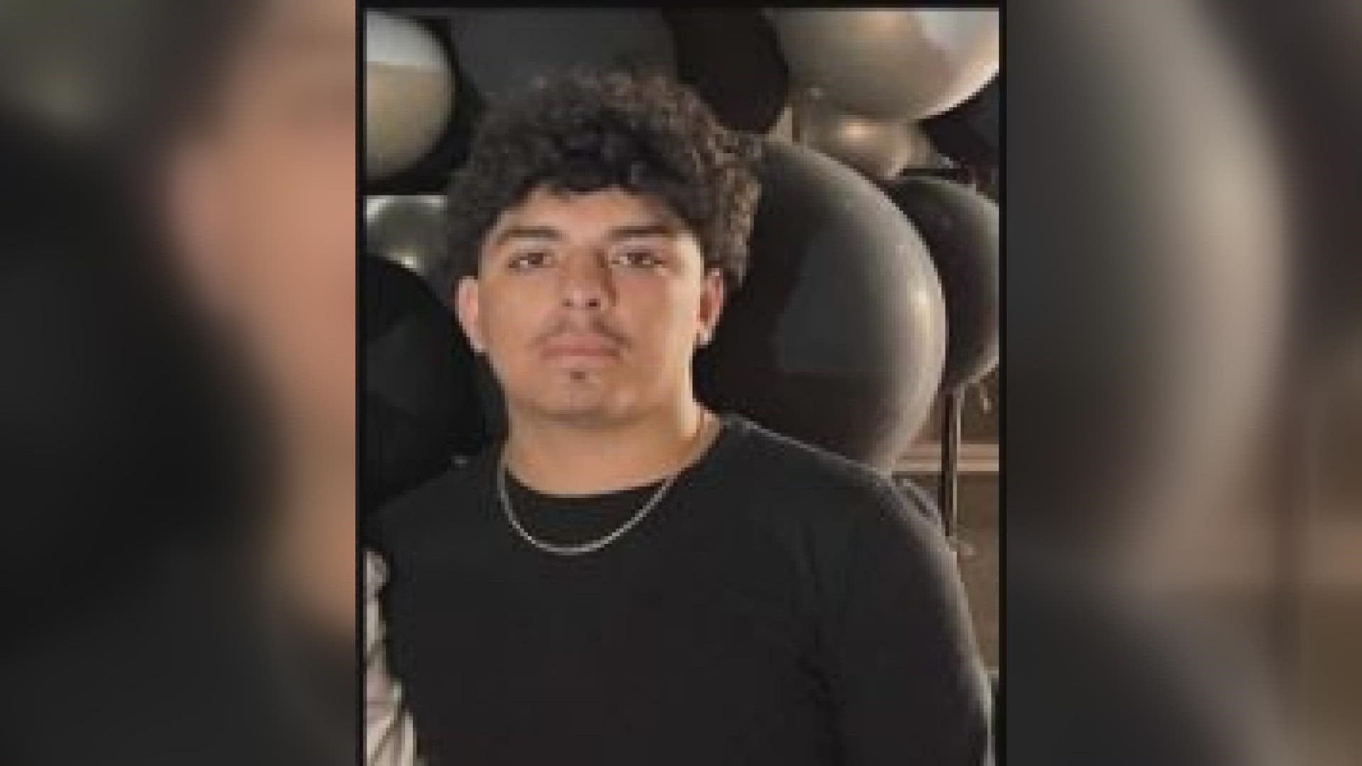 Phoenix police said that 17-year-old Jesse Sainz-Camacho was taken from his home. Another man in the house was shot and is now in the hospital.