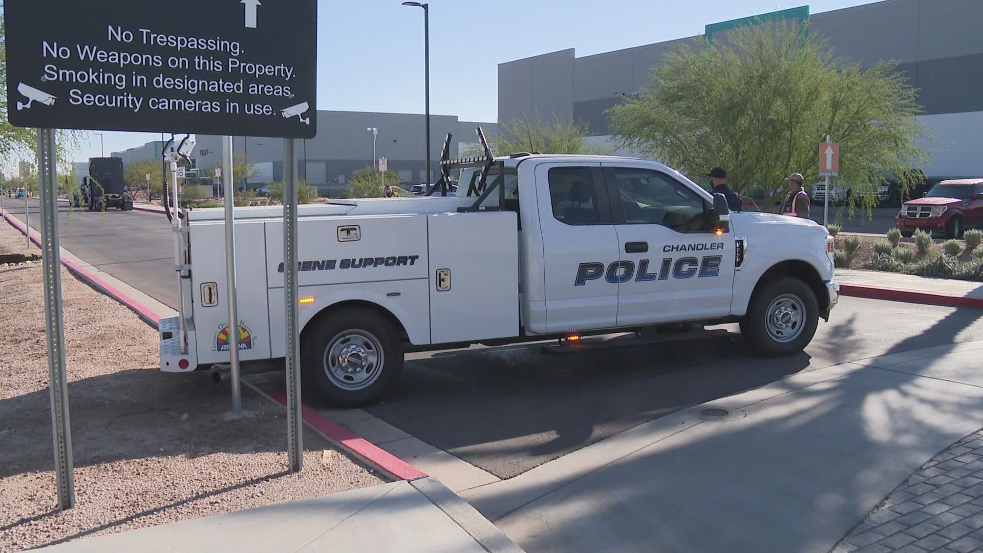 1 dead after shooting at Chandler Amazon warehouse 