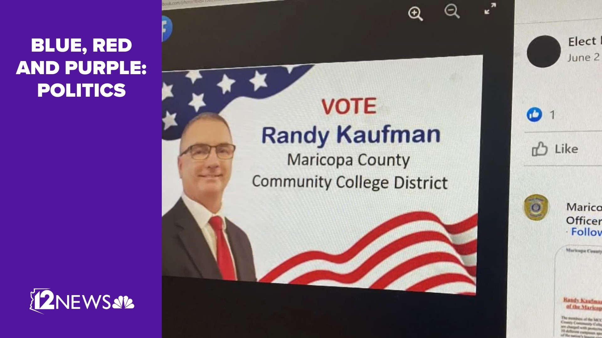 Randy Kaufman said he’s suspending his campaign after an officer saw him committing sexually indecent acts in his pickup near a child care center.