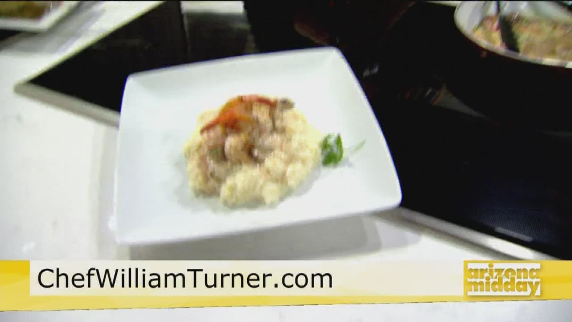 Chef William Turner demonstrates how to make Shrimp and Grits to impress a mom with a love for Southern food.