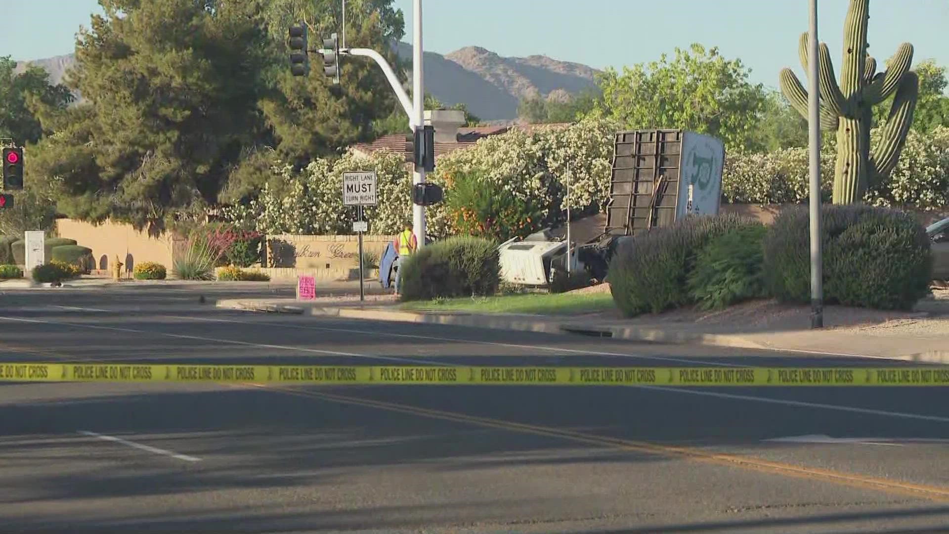 Deadly Phoenix 3-car Crash Leaves 1 Dead, Roadway Closed | 12news.com