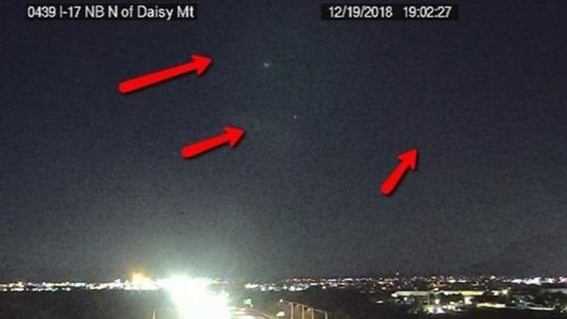 Strange lights seen in Phoenix Wednesday night likely a meteor ...